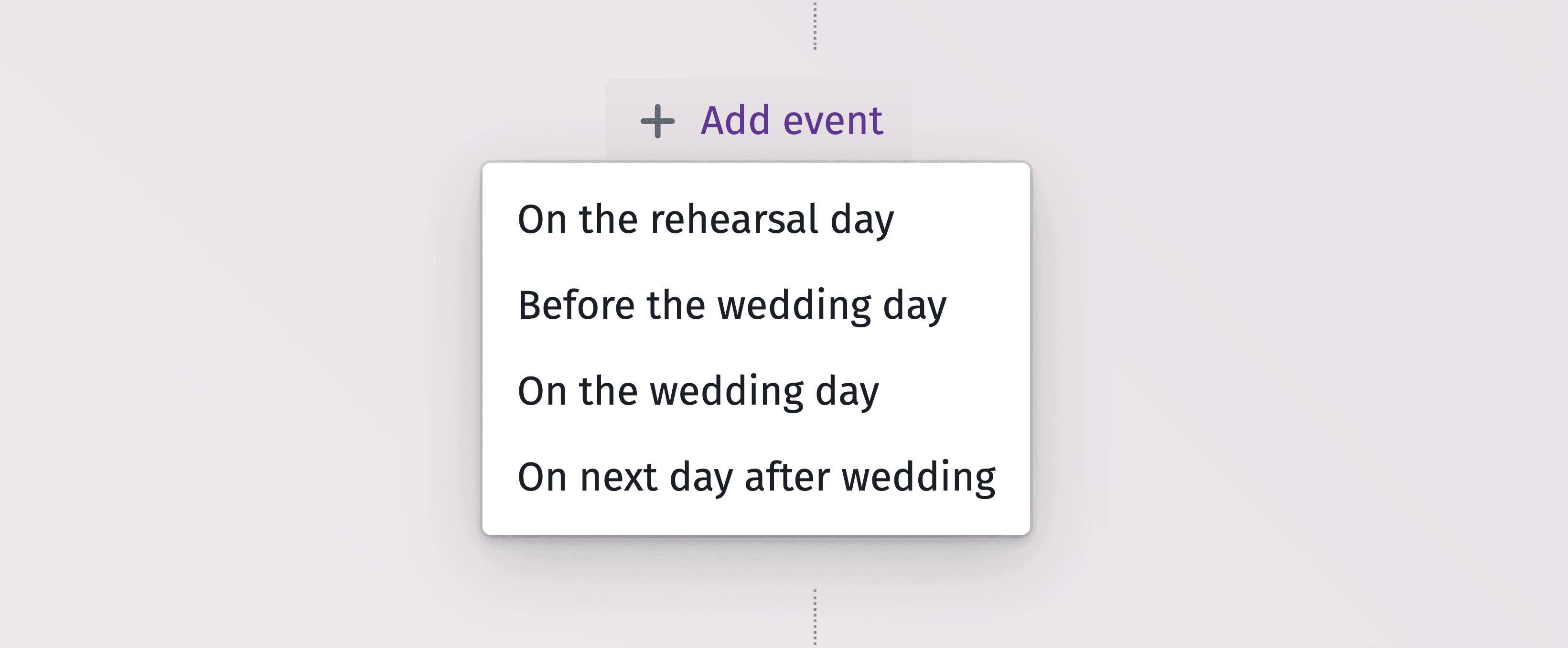 Detailed timeline graphic for planning every moment of your wedding day efficiently