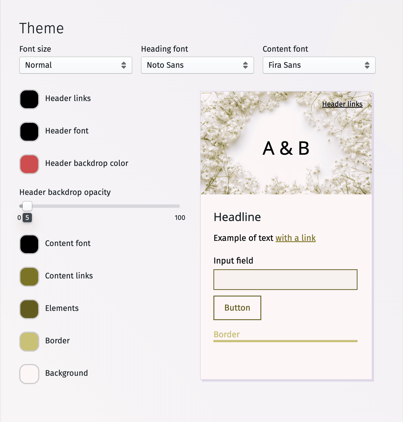 A clean, modern wedding RSVP interface featuring refined design elements, form fields, and interactive components inspired by classic wedding aesthetics.
